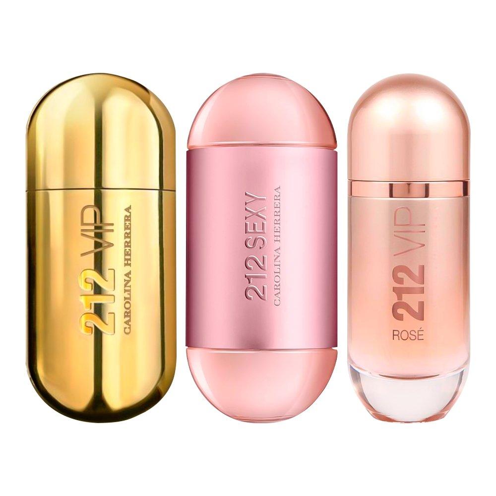 Parfum 212 VIP Rosé, 212 VIP e 212 Sexy