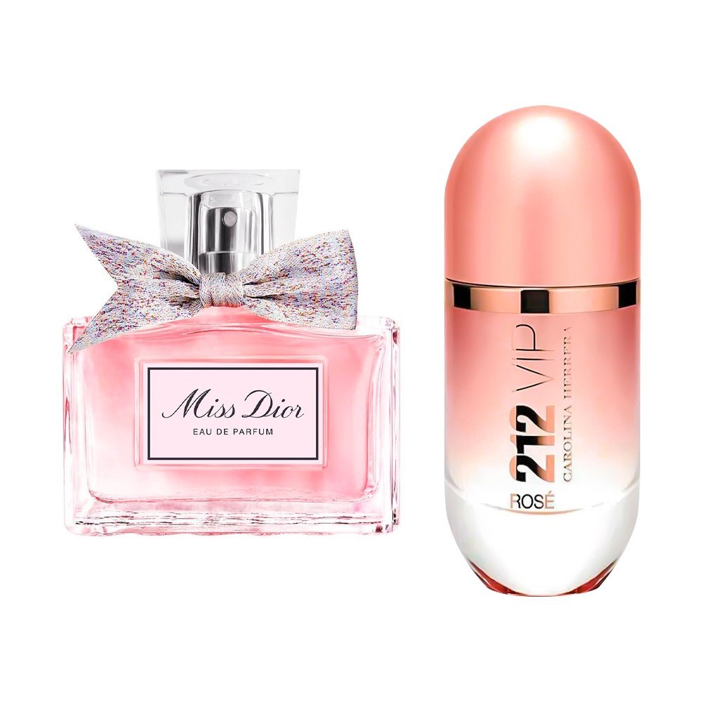 Parfums Miss Dior und 212 VIP Rosé